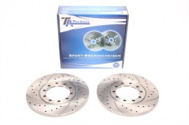 ta technix dischi freno forati Ford