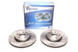 ta technix dischi freno forati Volvo