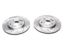ta technix dischi freno forati Mercedes