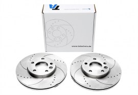 ta technix dischi freno forati Volkswagen