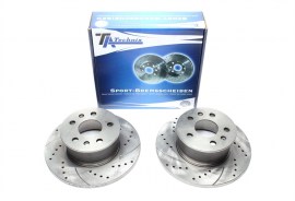 ta technix dischi freno forati Volkswagen