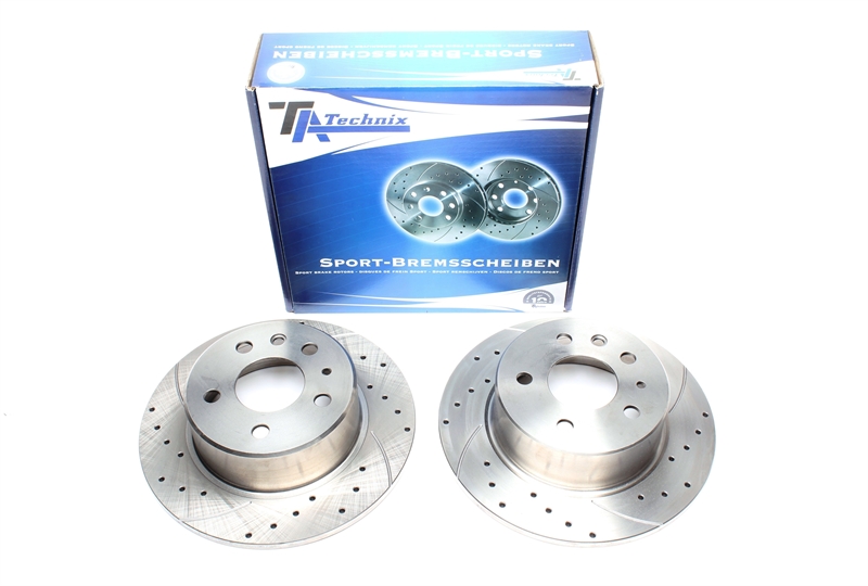 ta technix dischi freno forati Mercedes