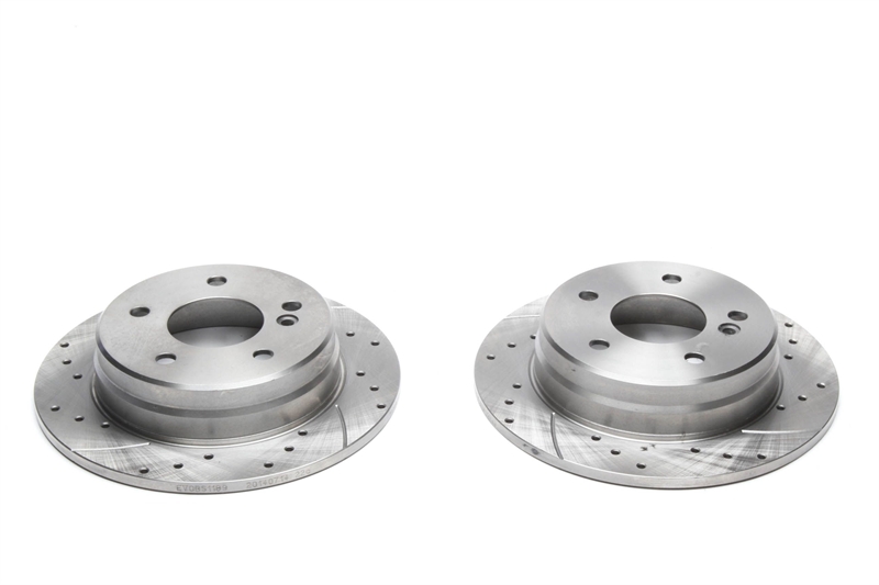 ta technix dischi freno forati Mercedes