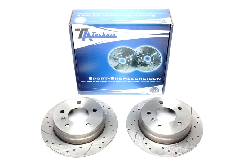 ta technix dischi freno forati Mercedes