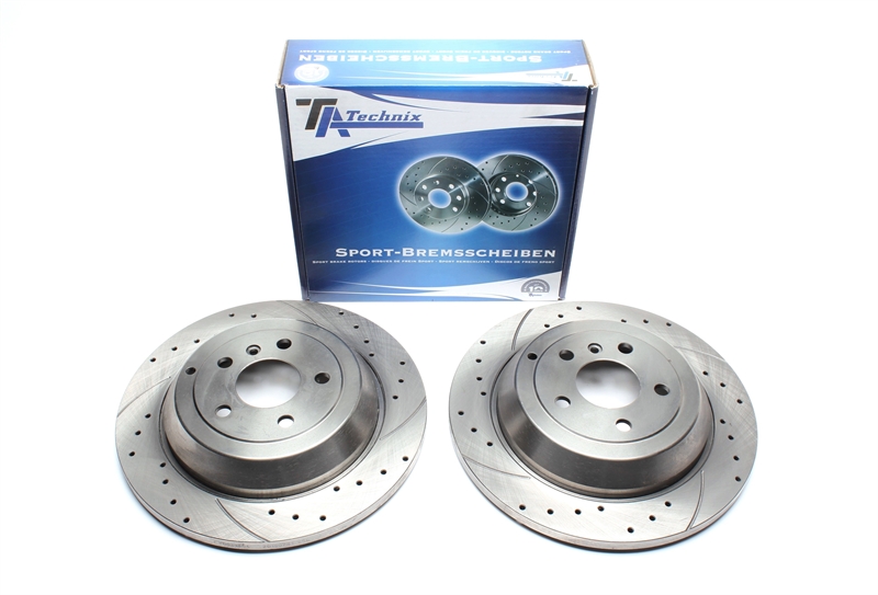 ta technix dischi freno forati Mercedes